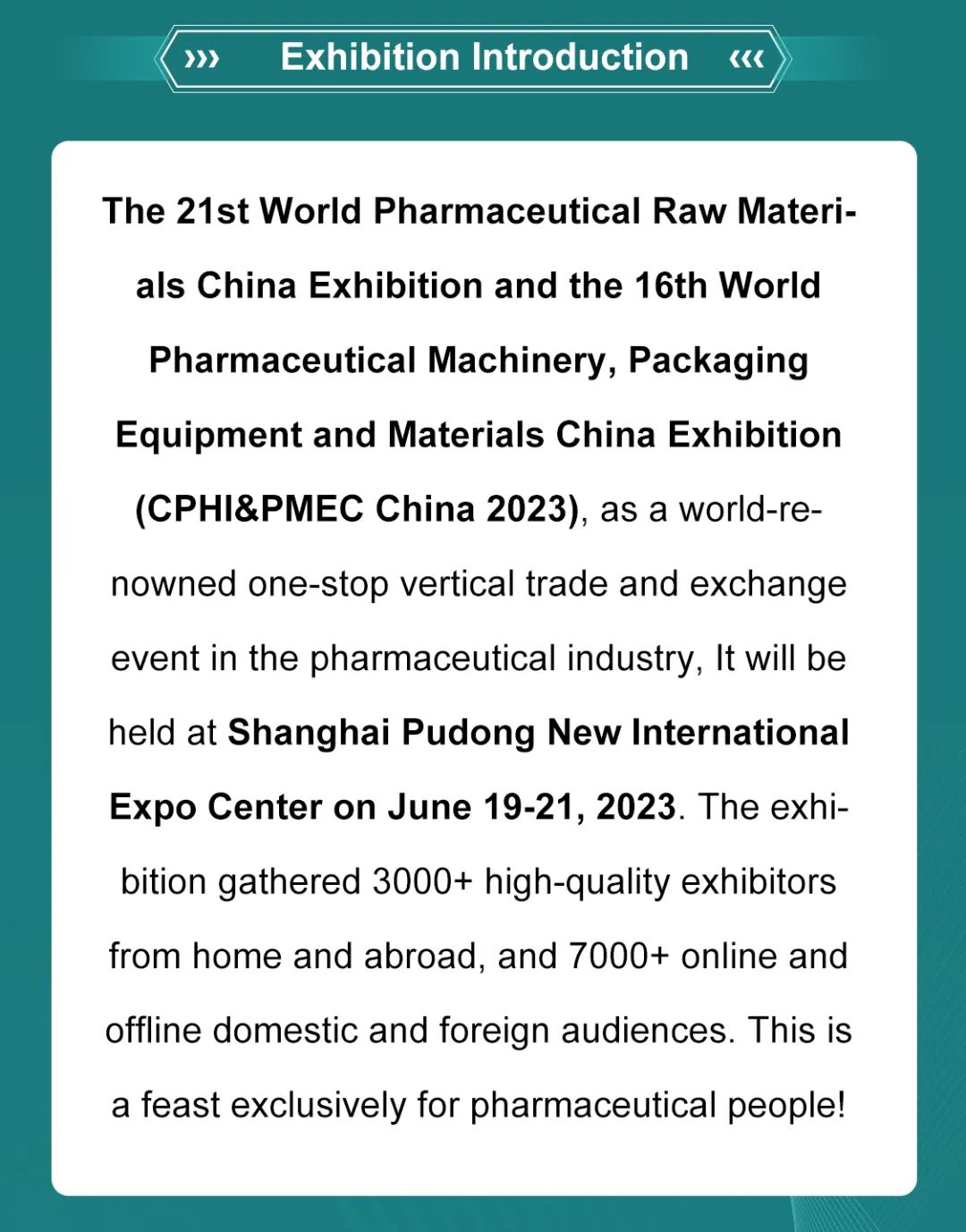 Jhenten Machinery  invites you to CPHI & PMEC China 2023！(圖3)