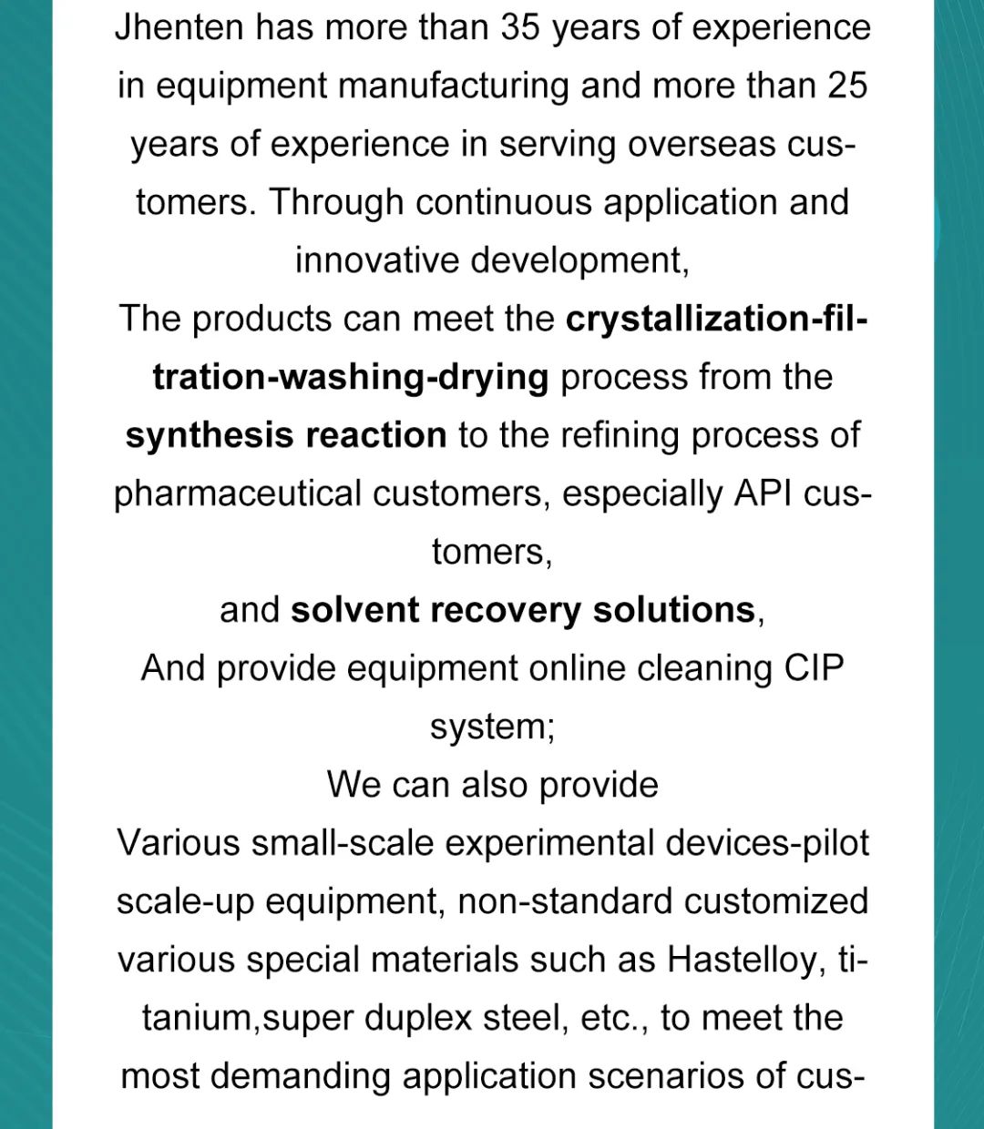 Jhenten Machinery  invites you to CPHI & PMEC China 2023！(圖6)